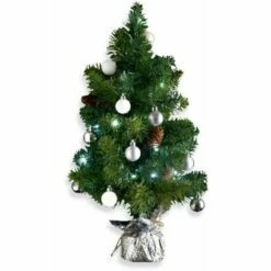 OSE Petit Sapin De Noël Décoré - 50 Cm