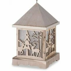 OSE Lanterne De Noël - Led Et Bois