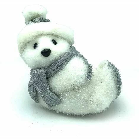 OSE Décoration De Noël Phoque Blanc 1 OSE Décoration De Noël Phoque Blanc