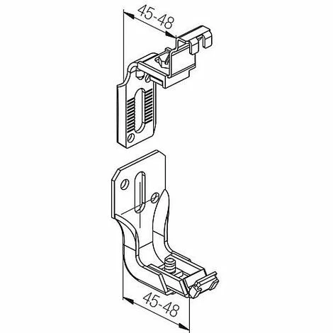 FLAMCO Fixation Uni Pour Radiateur Compact Et A Plaque Sans Rails Pour Le Montage Sur Grille 2 FLAMCO Fixation Uni Pour Radiateur Compact Et A Plaque Sans Rails Pour Le Montage Sur Grille – Image 2