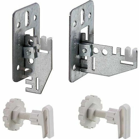 FLAMCO Console Murale Fixation Univer. Support D´écartement Pour Radia. Avec Colliers 1 FLAMCO Console Murale Fixation Univer. Support D´écartement Pour Radia. Avec Colliers