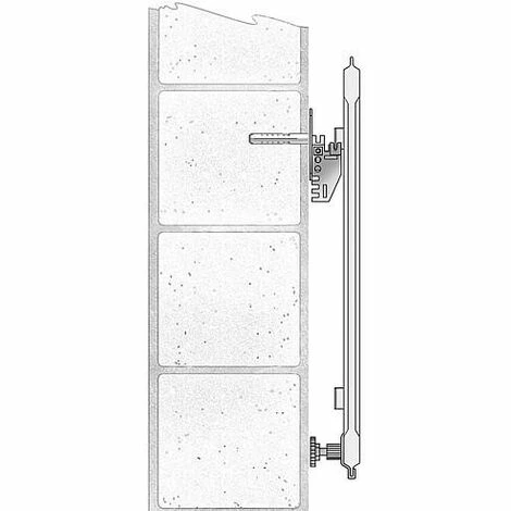 FLAMCO Console Murale Fixation Univer. Support D´écartement Pour Radia. Avec Colliers 4 FLAMCO Console Murale Fixation Univer. Support D´écartement Pour Radia. Avec Colliers – Image 4