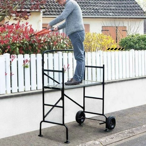 OSE Echafaudage Roulant Avec Garde-corps Pliable Et Ajustable - EasyWork 5 OSE Echafaudage Roulant Avec Garde-corps Pliable Et Ajustable - EasyWork – Image 5