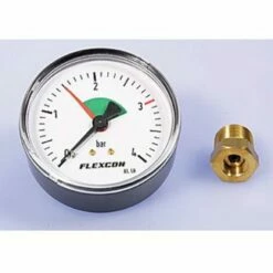 Flamco Flexcon Mano Thermometer 84 Mm 1/2 Avec Tube D'immersion Axial