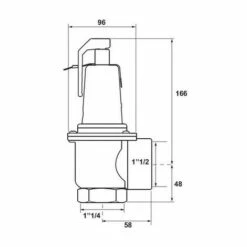 Soupape De Sûreté Flamco Tarage 4bar