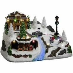 OSE Village De Noël Lumineux Hôtel En Montagne