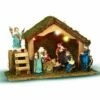 OSE Crèche De Noël Complète Lumineuse 8 Santons