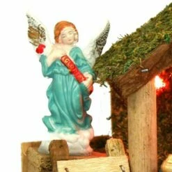 OSE Crèche De Noël Complète Lumineuse 8 Santons -Boutique en ligne OSE 4490004 3