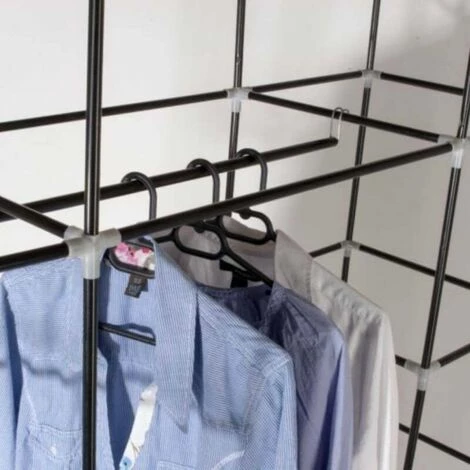 OSE Armoire De Rangement Dressing XXL Marine - Marine 2 OSE Armoire De Rangement Dressing XXL Marine - Marine – Image 2