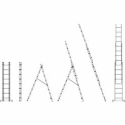 OSE Échelle 3 Plans Transformable - 2,17 à 4,51 M -Boutique en ligne OSE 4904741 3