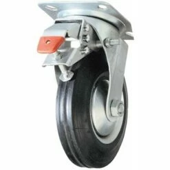 OSE Roulette Pivotante Avec Frein 125 Mm