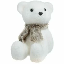 Ourson De Noël Décoratif à Poser