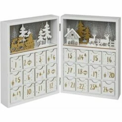 OSE Calendrier De L'Avent En Bois à Remplir