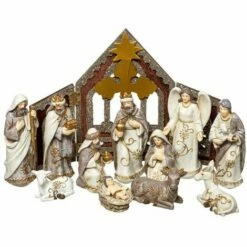 OSE Crèche De Noël Moderne Complète Avec Santons