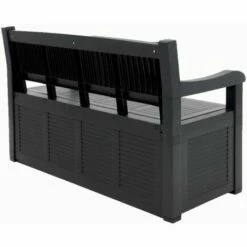 OSE Banc Coffre De Jardin Gris En Plastique -Boutique en ligne OSE 7480973 3