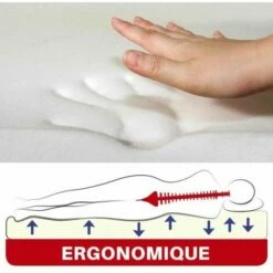 OSE Surmatelas à Mémoire De Forme 90 X 190 -Boutique en ligne OSE 9688075 3