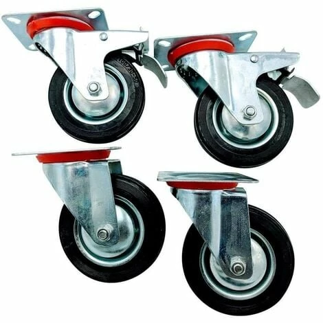 OSE Roulette Pivotante 100 Mm - Vendues Par 4 1 OSE Roulette Pivotante 100 Mm - Vendues Par 4