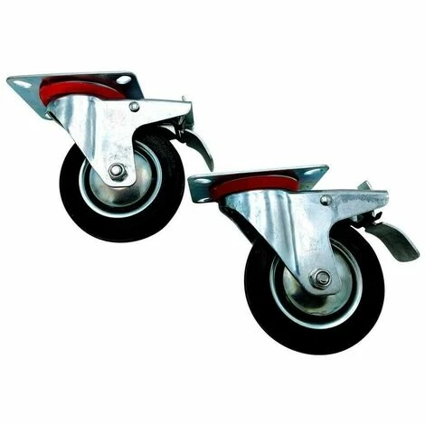 OSE Roulette Pivotante 100 Mm - Vendues Par 4 3 OSE Roulette Pivotante 100 Mm - Vendues Par 4 – Image 3